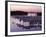 Roche Harbor Marina At dusk, San Juan Island, Washington, USA-Charles Gurche-Framed Photographic Print