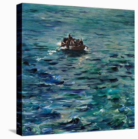Rochefort's Escape-Edouard Manet-Stretched Canvas