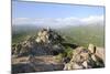 Rocher Du Lion Granite Crags and Maquis Scrub Covered Roccapina Valley-Nick Upton-Mounted Photographic Print