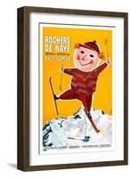 Rochers De Naye-Savoca-Framed Art Print