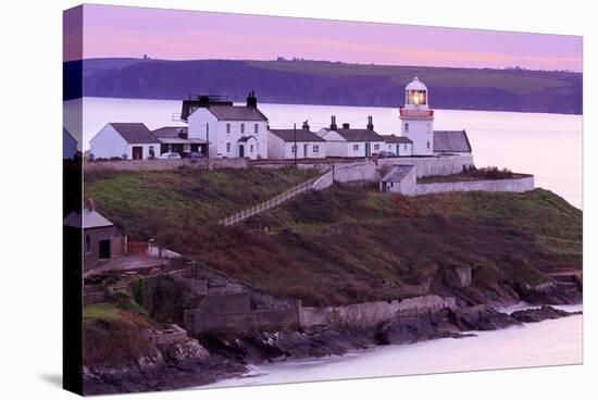 Roches Point Lighthouse, Whitegate Village, County Cork, Munster, Republic of Ireland, Europe-Richard Cummins-Stretched Canvas