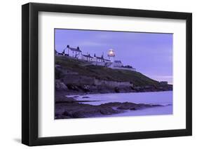 Roches Point Lighthouse, Whitegate Village, County Cork, Munster, Republic of Ireland, Europe-Richard Cummins-Framed Photographic Print