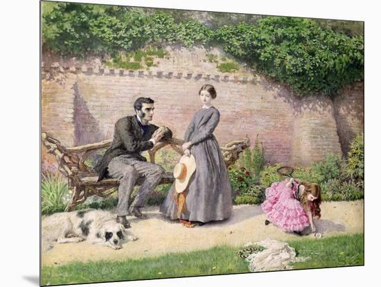 Rochester and Jane Eyre-Frederick Walker-Mounted Giclee Print