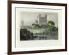 Rochester Castle, Kent, Mid 19th Century-Henry Adlard-Framed Giclee Print