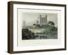 Rochester Castle, Kent, Mid 19th Century-Henry Adlard-Framed Giclee Print