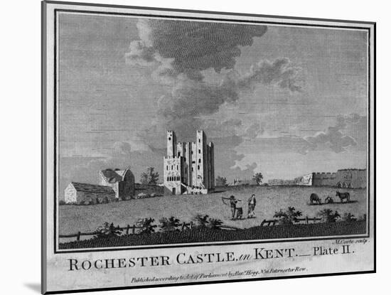 Rochester Castle, Kent-M Coote-Mounted Art Print