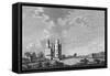 Rochester Castle, Kent-null-Framed Stretched Canvas