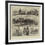 Rochester Castle, Kent-null-Framed Giclee Print