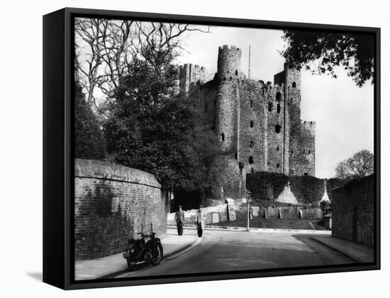 Rochester Castle-J. Chettlburgh-Framed Stretched Canvas