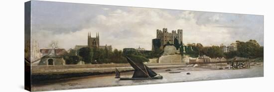 Rochester Castle-Charles Spencelayh-Stretched Canvas