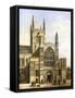 Rochester Cathedral, Kent, C1870-Hanhart-Framed Stretched Canvas