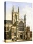Rochester Cathedral, Kent, C1870-Hanhart-Stretched Canvas