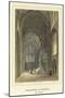 Rochester Cathedral, North Transept-Hablot Knight Browne-Mounted Giclee Print