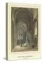 Rochester Cathedral, North Transept-Hablot Knight Browne-Stretched Canvas