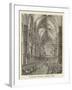 Rochester Cathedral, Restored Choir-null-Framed Giclee Print