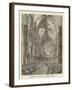 Rochester Cathedral, Restored Choir-null-Framed Giclee Print