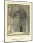 Rochester Cathedral, West Doorway-Hablot Knight Browne-Mounted Giclee Print