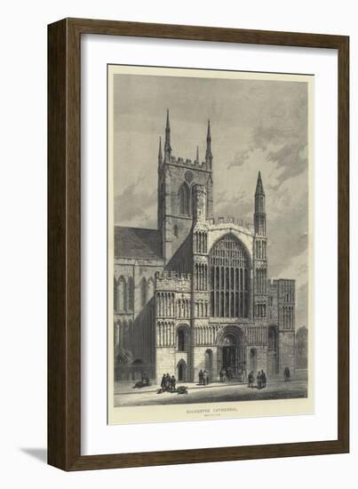 Rochester Cathedral-Samuel Read-Framed Giclee Print