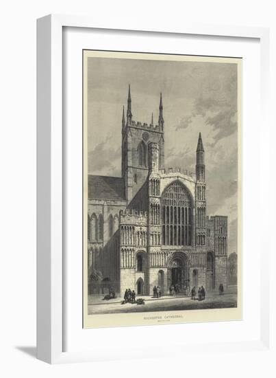 Rochester Cathedral-Samuel Read-Framed Giclee Print