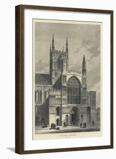 Rochester Cathedral-Samuel Read-Framed Giclee Print