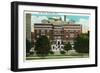 Rochester, Minnesota - Exterior View of the Clinic-Lantern Press-Framed Art Print