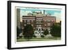 Rochester, Minnesota - Exterior View of the Clinic-Lantern Press-Framed Art Print