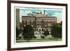 Rochester, Minnesota - Exterior View of the Clinic-Lantern Press-Framed Premium Giclee Print