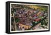 Rochester, New York - Aerial View of Kodak Park-Lantern Press-Framed Stretched Canvas