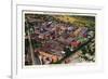 Rochester, New York - Aerial View of Kodak Park-Lantern Press-Framed Art Print