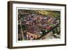 Rochester, New York - Aerial View of Kodak Park-Lantern Press-Framed Art Print