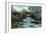 Rochester, New York - Allen's Creek Scene-Lantern Press-Framed Art Print