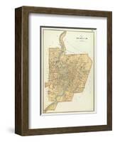 Rochester, New York, c.1895-Joseph Rudolf Bien-Framed Art Print