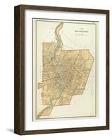 Rochester, New York, c.1895-Joseph Rudolf Bien-Framed Art Print