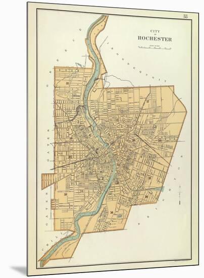 Rochester, New York, c.1895-Joseph Rudolf Bien-Mounted Art Print