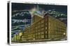 Rochester, New York - Eastman Kodak Office Bldg at Night-Lantern Press-Stretched Canvas