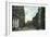 Rochester, New York - Exchange Street View of State Street-Lantern Press-Framed Art Print