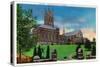 Rochester, New York - Exterior View of Colgate Divinity School-Lantern Press-Stretched Canvas