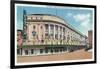 Rochester, New York - Exterior View of Eastman Theatre and School of Music-Lantern Press-Framed Art Print