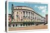 Rochester, New York - Exterior View of Eastman Theatre and School of Music-Lantern Press-Stretched Canvas