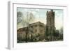 Rochester, New York - Exterior View of the 54th Regiment Armory-Lantern Press-Framed Art Print