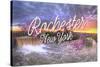 Rochester, New York - Lilac Capital-Lantern Press-Stretched Canvas