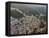 Rocinha Favela, elevated view, Rio de Janeiro, Brazil, South America-Karol Kozlowski-Framed Stretched Canvas
