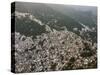 Rocinha Favela, elevated view, Rio de Janeiro, Brazil, South America-Karol Kozlowski-Stretched Canvas