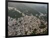 Rocinha Favela, elevated view, Rio de Janeiro, Brazil, South America-Karol Kozlowski-Framed Photographic Print