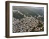 Rocinha Favela, elevated view, Rio de Janeiro, Brazil, South America-Karol Kozlowski-Framed Photographic Print