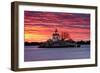 Rock Ablaze-Michael Blanchette Photography-Framed Photographic Print