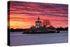 Rock Ablaze-Michael Blanchette Photography-Stretched Canvas