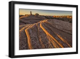 Rock Abstract, Moab, Utah-John Ford-Framed Photographic Print