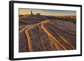 Rock Abstract, Moab, Utah-John Ford-Framed Photographic Print