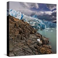 Rock and Glacier-Howard Ruby-Stretched Canvas